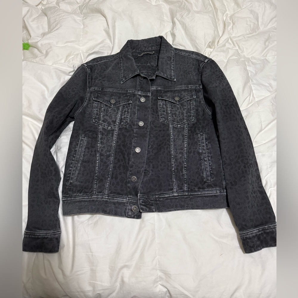 NWT New Golden Goose Gray Denim Jacket Size 44